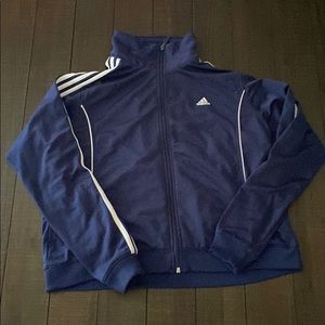 Girls adidas tricot bomber jacket